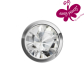 EasyPiercy - Brylant srebrny 4mm