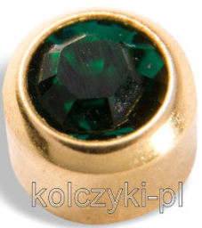 Kolczyki antyalergiczne stal 316L - SS-R205Y